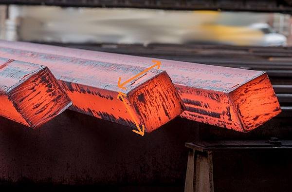 200 x 200 mm Square Steel Billets